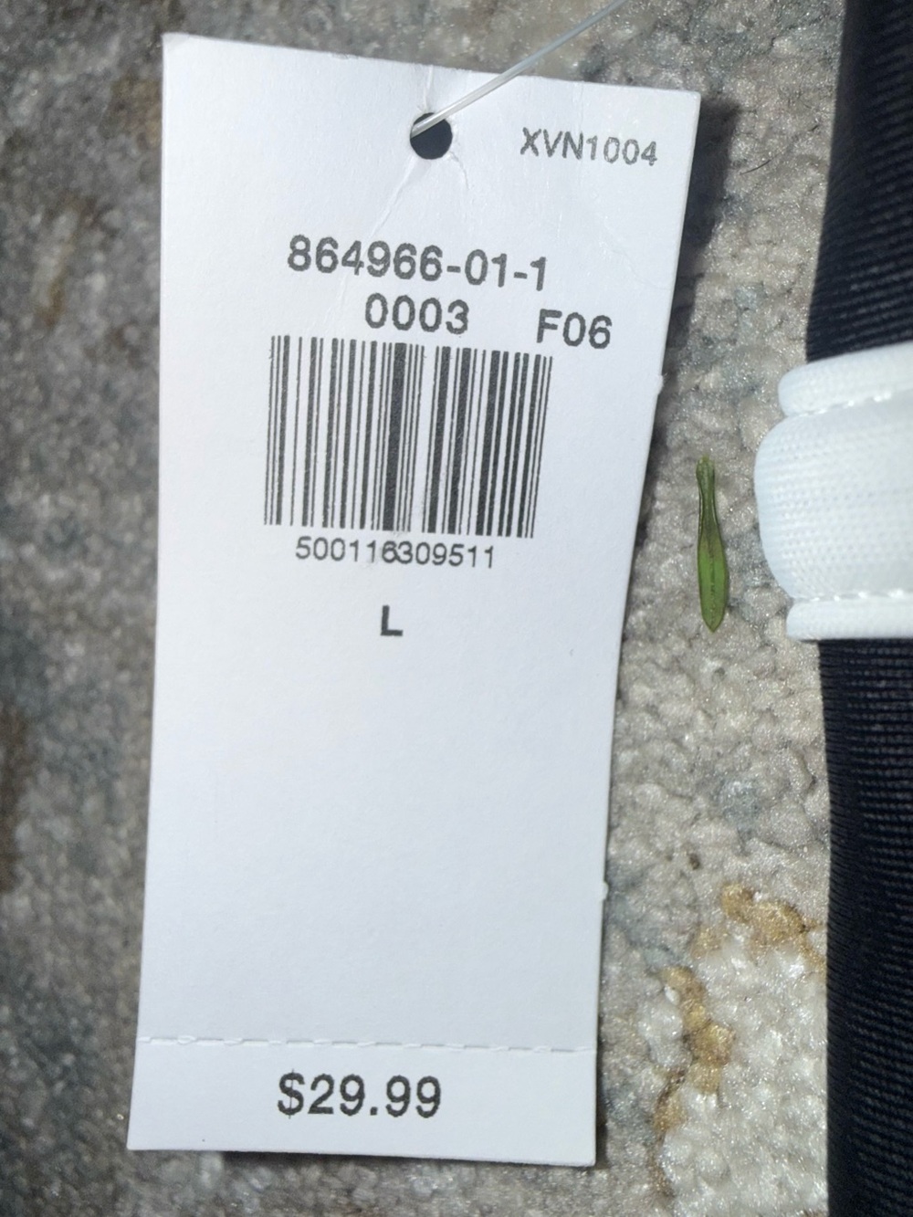 Old Navy Black and White High Waist Bikini Bottoms - Picture 3 of 3